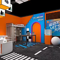 Xiaomi Redmi Exhibition Booth Design For Back To School Season Product