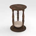 Retro Hourglass 3d model