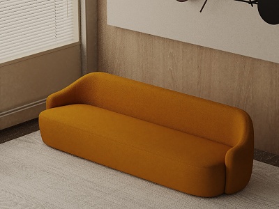 Three-seat sofa model