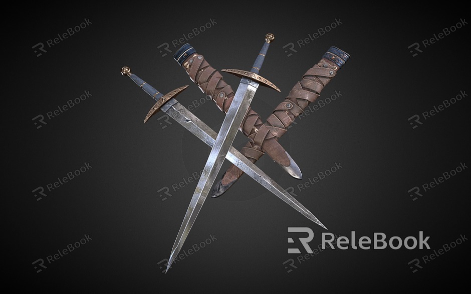 Retro Long Sword Sword model