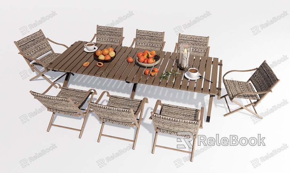 Modern Outdoor Table and Chair Camping Table and Chair Outdoor Chair Casual Table and Chair Outdoor Dining Table and Chair model