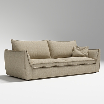 medieval double sofa 3d model