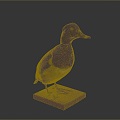 Duck Wild Duck Domestic Animal Training Domestic Animal Farming and Animal Husbandry Mammal Animal 3d model