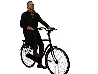 modern man 3d model