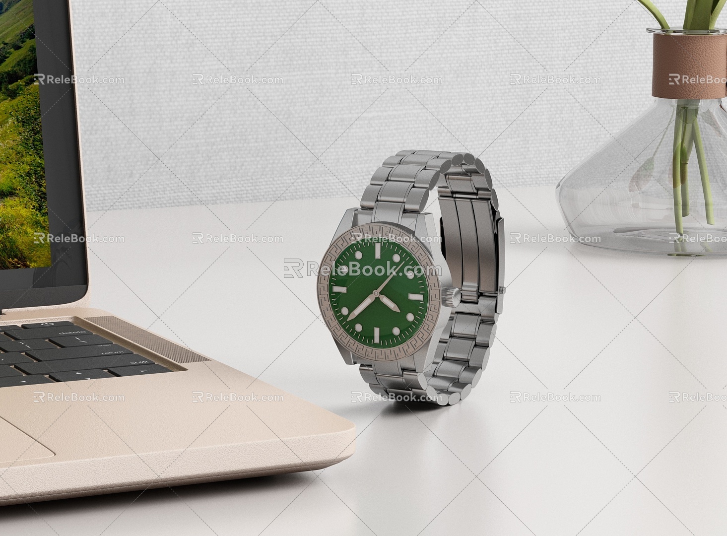 Men's Watch Men's Watch Accessories 3d model