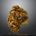 Natural Wood Stone With Orange Yellow Color And Irregular Raised Textures