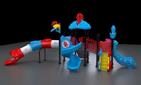 Modern Amusement Equipment Little Doctor Amusement Equipment 3d model