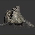 Arbor Tree Trunk Showcasing Natural Rough Texture And Detailed Wooden Structure