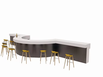 Tooling Office Reception Hall Catering Shops Coffee Shop Hotel Supermarket 3d model