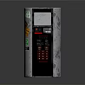 Smart Electronic Self service Terminal With Touch Screen And Keypad Interface