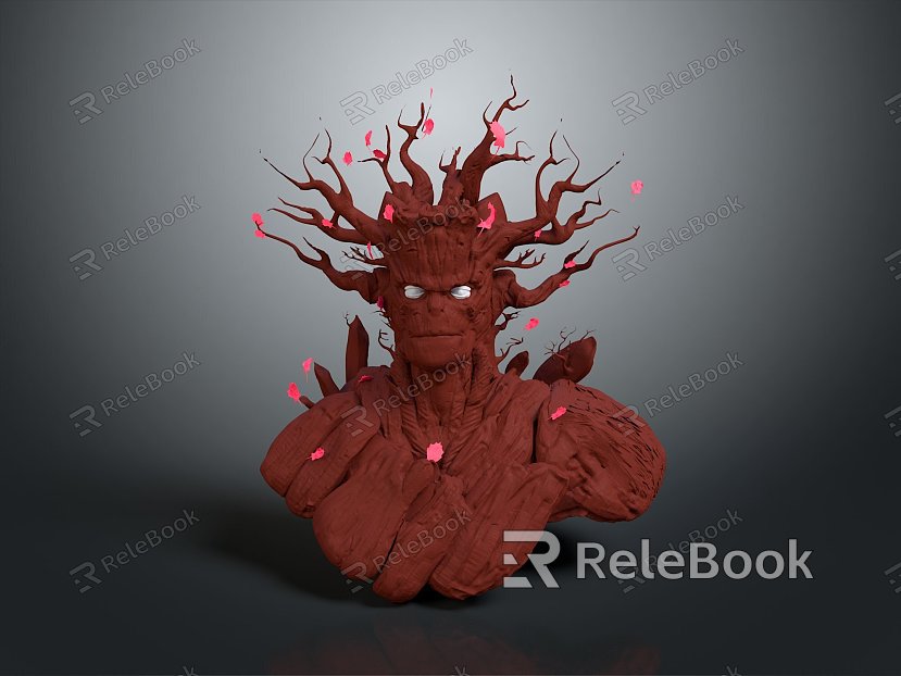 Elf Elf Tree Tree Demon Tree Monster Tree Man Tree Elf Monster Monster Alien Monster model