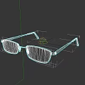 Luxury Jewelry Embellished Eyeglasses With Gold Frame And Gemstone Details