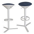 Cono Metal Bar Stool 18 3d model