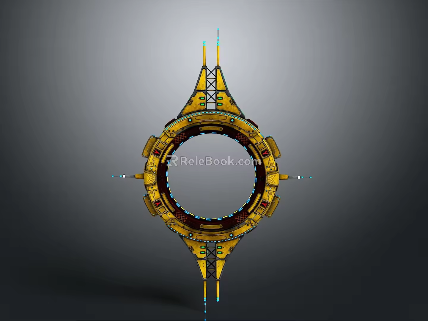 Spaceship Spacecraft Spaceship Science Fiction Spaceship Space Plane 3d model