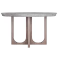 Dining table Round table Marble dining table 3d model