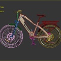 Modern Bike Cross Country Bike Sport Bike Race Bike 3d model