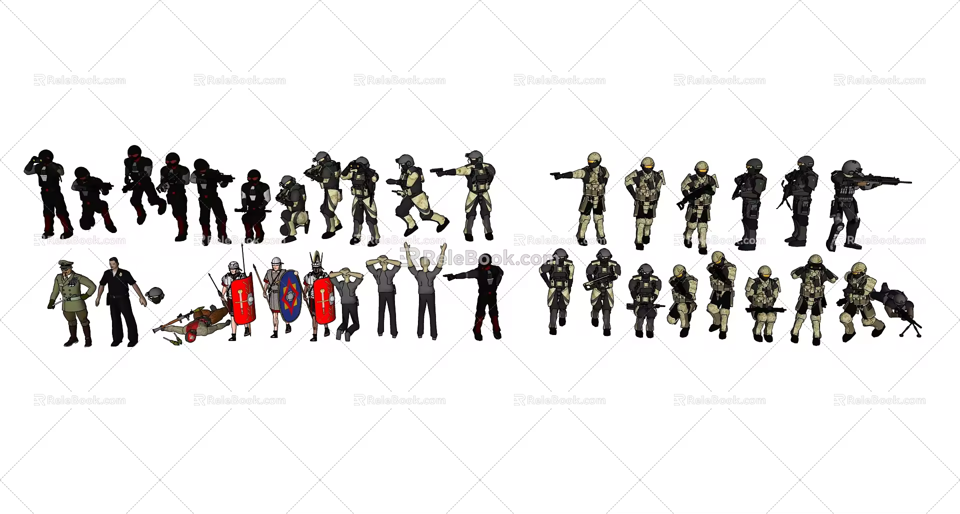 Military 3d model