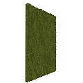 Lush Vertical Living Plant Wall With Dense Green Foliage And Natural Texture Design