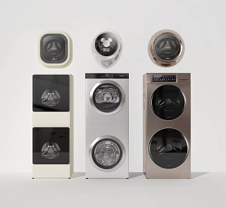 Modern washing machine drum washing and drying machine drum washing machine wall-mounted machine mini washing machine 3d model