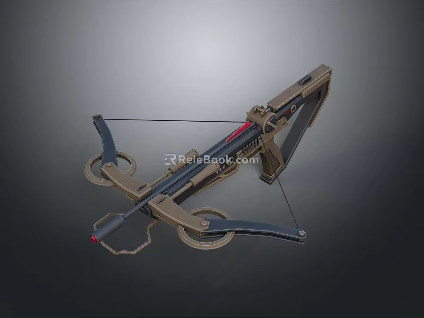 Bow Compound Bow Pinball Compound Bow Crossbow Mechanical Crossbow Shifting Bow and Arrow Shoot Distal Equipment 3d model