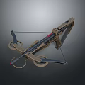 Bow Compound Bow Pinball Compound Bow Crossbow Mechanical Crossbow Shifting Bow and Arrow Shoot Distal Equipment 3d model