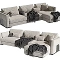 Modern Minotti Multiplayer Sofa 3d model