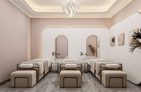 Modern Beauty Salon Club 3d model