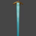 Moonstone Blade 3d model