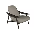Single sofa 3d model