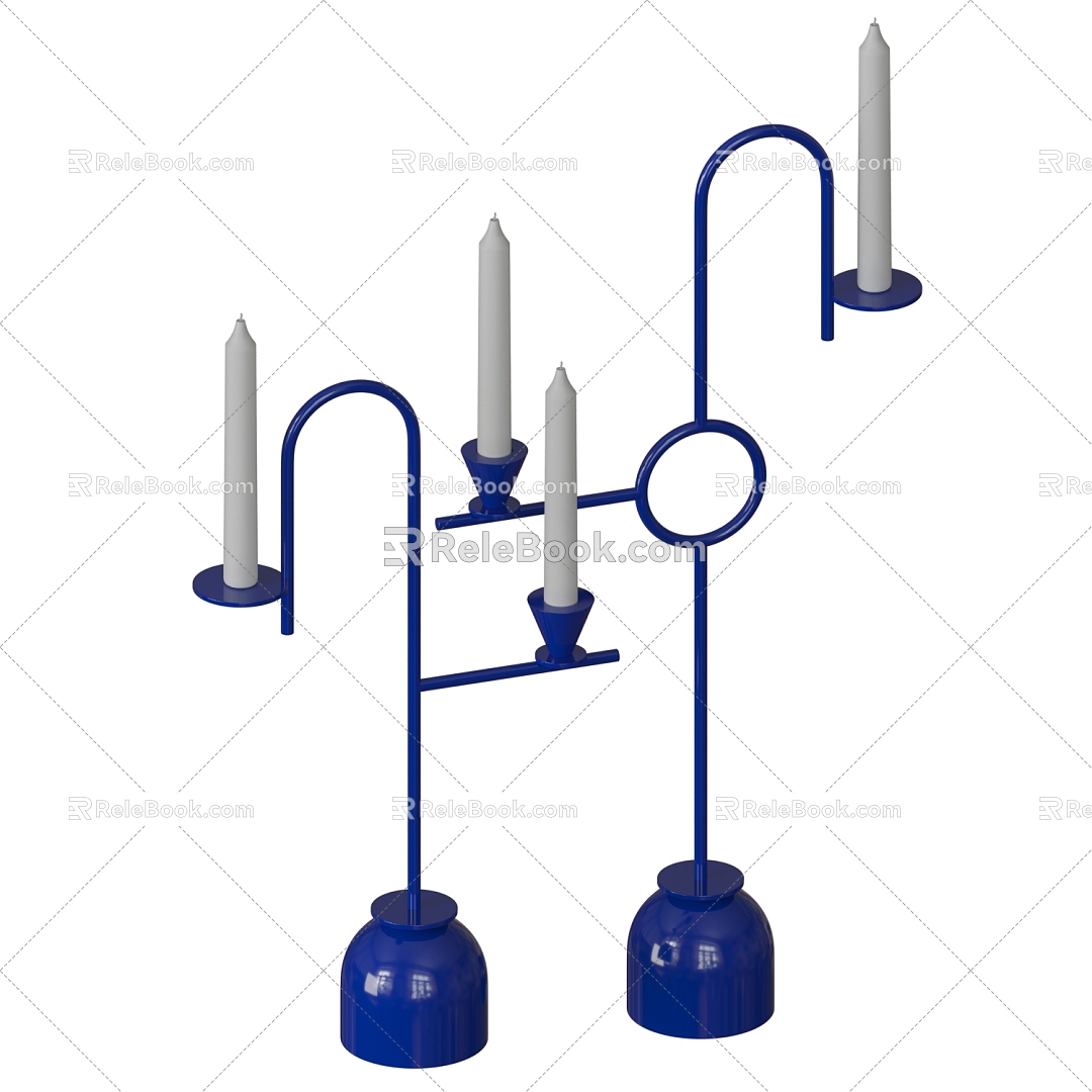 Modern Candlestick 3d model