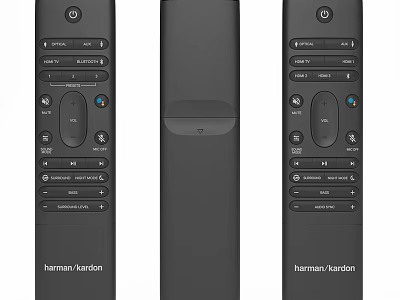 Harman Catton Citation Remote Control 3d model