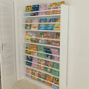 Door Shelf Bookshelf Children's Room Bookshelf 3d model