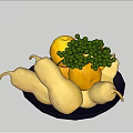 Fresh Assorted Fruits With Lemons Grapes And Pears On Black Plate