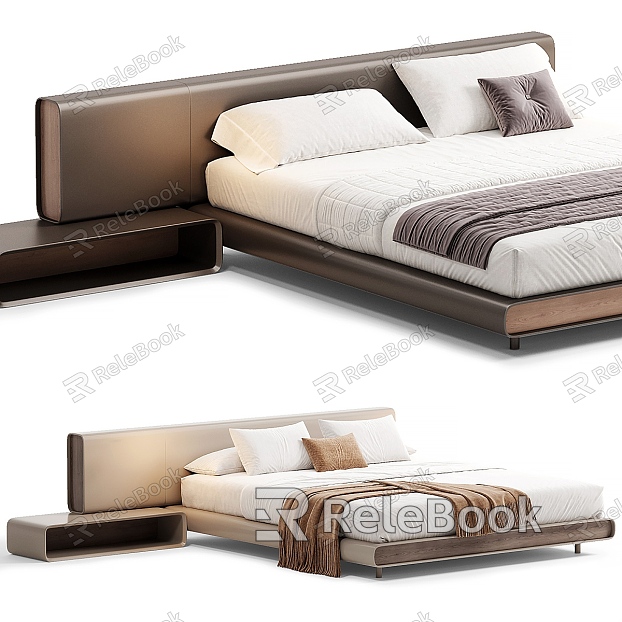 Modern Double Bed model