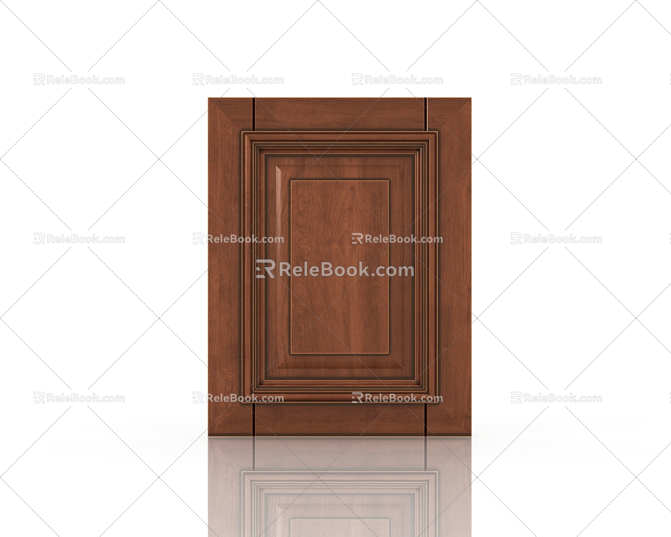 American Cabinet Door 3d model