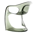 Transparent Acrylic Chair With Modern Sleek Design And Contemporary Structure
