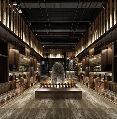 Exhibition Hall 3d model