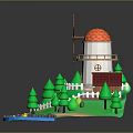 Game Environment Game Scene Fairy Tale Scene Fairy Tale Magic Scene Magic Item Fantasy Scene 3d model