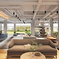 Modern Leisure Club 3d model