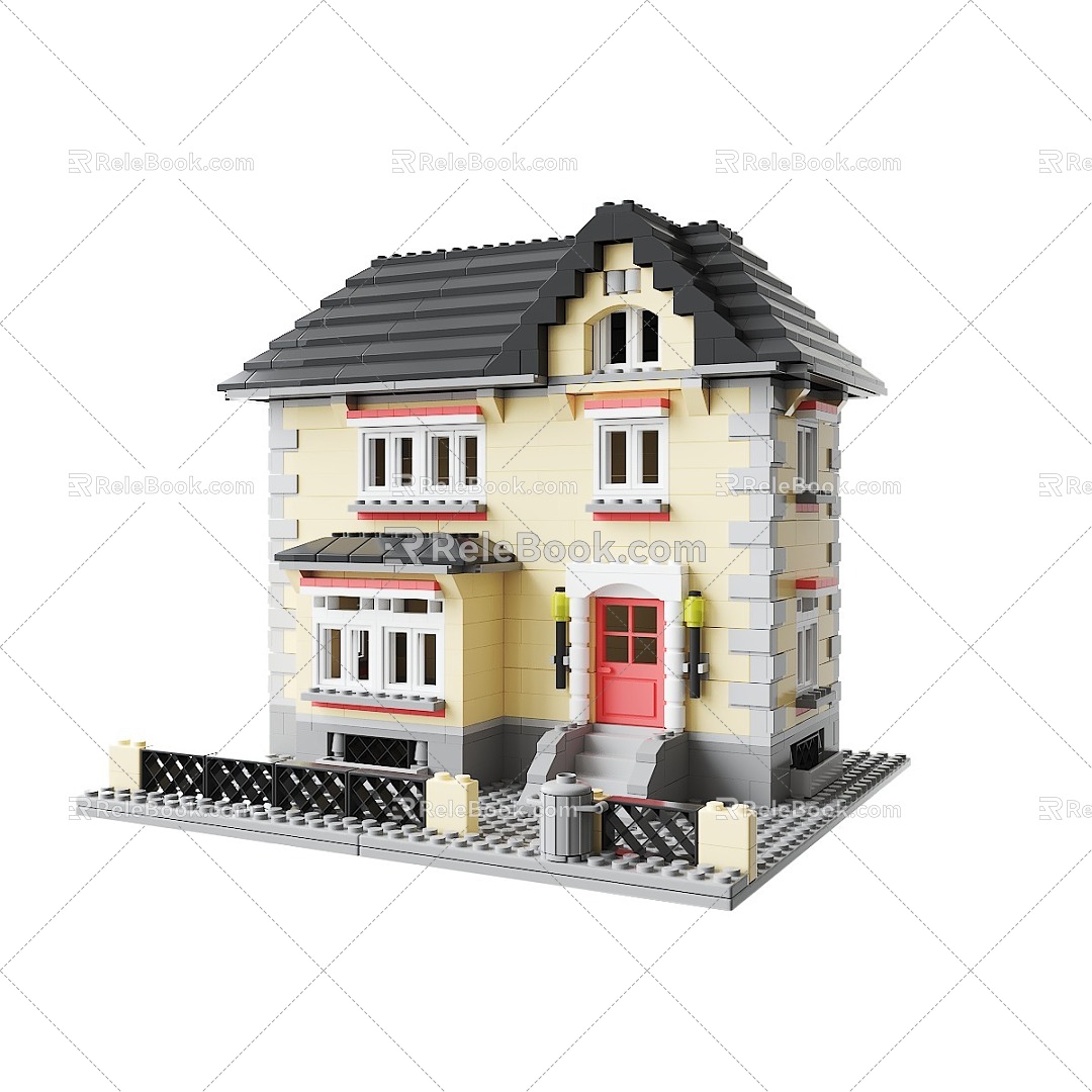 Lego toys 3d model