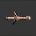 Vintage Copper Tripod Telescope for Viewing Stunning Scenic Landscapes and Skies