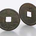 antique coins 3d model