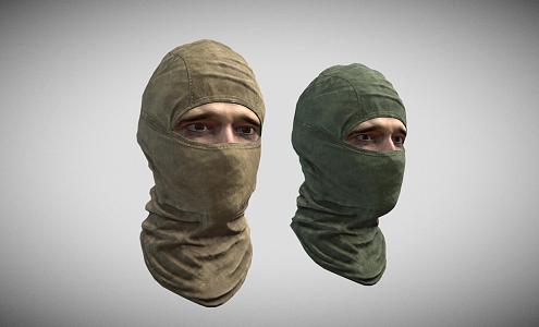 Modern Face Mask Military Balaclava 3d model