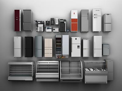 Modern Appliances Household Appliances 3d model