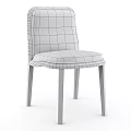 Modern Accent Chair with Beige Cushion Dark Wooden Legs Comfortable Backrest and Stylish Design
