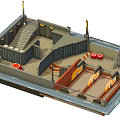 Fitness Gym Interior Layout With Cardio Machines Strength Training Areas And Workout Spaces