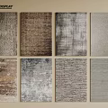 Square Rugs With Various Textured Patterns And Neutral Tones For Home Decor