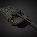 Armored vehicle reconnaissance vehicle AMX 10RC wheeled reconnaissance vehicle infantry fighting vehicle low face number low model simple model game film and television level super realistic 3d model