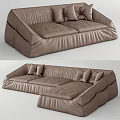 Modern Combination Sofa 3d model