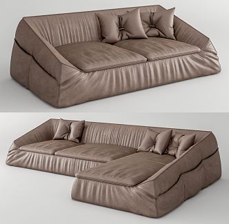 Modern Combination Sofa 3d model